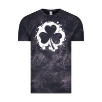 Cloud Black irish pride clover leaf  saint irish pats st. patrick's day t shirt Vintage Tee - linhVisuals