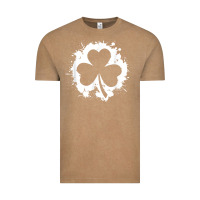 Vintage Coffee irish pride clover leaf  saint irish pats st. patrick's day t shirt Vintage Tee - linhVisuals