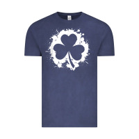 Vintage Denim irish pride clover leaf  saint irish pats st. patrick's day t shirt Vintage Tee - linhVisuals
