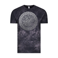 Cloud Black ireland celtic knotwork design ornament wolf original celtic pullover Vintage Tee - linhVisuals
