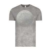 Cloud Rock ireland celtic knotwork design ornament wolf original celtic pullover Vintage Tee - linhVisuals
