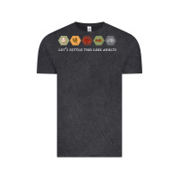 Vintage Black let's settle this like adults board game night shirt Vintage Tee - linhVisuals