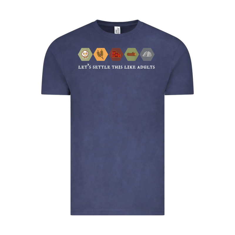 Let's Settle This Like Adults Board Game Night Shirt Vintage Tee by linhVisuals | Teevron