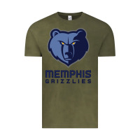 Vintage Olive suitable-memphis-grizzlies-worn Vintage Tee - linhVisuals