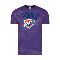 Cloud Purple suitable-oklahoma-city-thunder-worn Vintage Tee - linhVisuals
