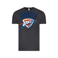 Vintage Black suitable-oklahoma-city-thunder-worn Vintage Tee - linhVisuals
