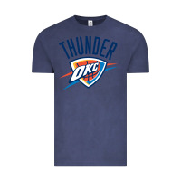 Vintage Denim suitable-oklahoma-city-thunder-worn Vintage Tee - linhVisuals