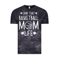 Cloud Black basketball t  shirt basketball mom life t  shirt Vintage Tee - linhVisuals