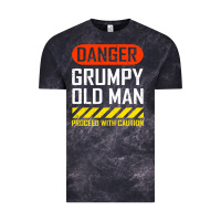 Funny Danger Grumpy Old Man Sarcastic Saying, Retirement T Shirt Vintage Tee | Teevron