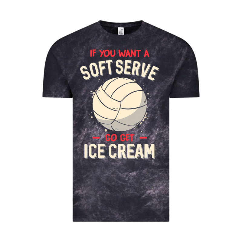 Funny Volleyball If You Want A Soft Serve Volleyball T Shirt Vintage Tee by linhVisuals | Teevron