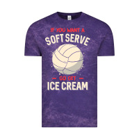 Cloud Purple funny volleyball if you want a soft serve volleyball t shirt Vintage Tee - linhVisuals