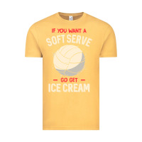 Vintage Mustard funny volleyball if you want a soft serve volleyball t shirt Vintage Tee - linhVisuals