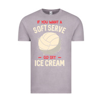 Vintage Zinc funny volleyball if you want a soft serve volleyball t shirt Vintage Tee - linhVisuals