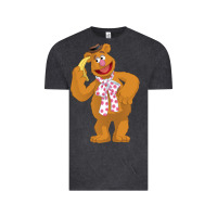 Vintage Black gonzo fozzie Vintage Tee - linhVisuals