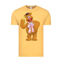 Vintage Mustard gonzo fozzie Vintage Tee - linhVisuals