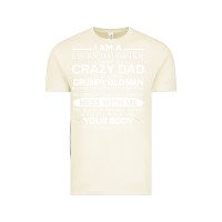 Vintage Arctic i am a lucky daughter i have a crazy dad grumpy old man t shirt Vintage Tee - linhVisuals