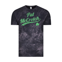 Cloud Black pat mccrotch funny st. patrick's day long sleeve t shirt Vintage Tee - linhVisuals