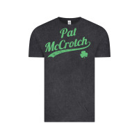 Vintage Black pat mccrotch funny st. patrick's day long sleeve t shirt Vintage Tee - linhVisuals