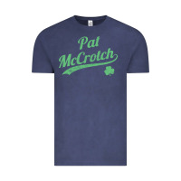 Vintage Denim pat mccrotch funny st. patrick's day long sleeve t shirt Vintage Tee - linhVisuals