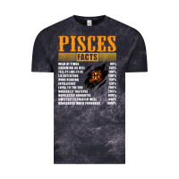 Cloud Black pisces facts t shirt pisces birthday gifts Vintage Tee - linhVisuals
