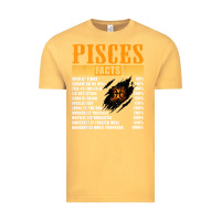 Vintage Mustard pisces facts t shirt pisces birthday gifts Vintage Tee - linhVisuals