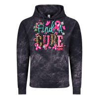 Cloud Black find a cure Vintage Hoodie - NancyCooperArtShop