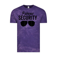 Cloud Purple princess security dad boyfriend husband pregnancy t shirt Vintage Tee - linhVisuals