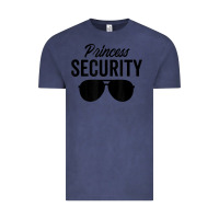 Vintage Denim princess security dad boyfriend husband pregnancy t shirt Vintage Tee - linhVisuals