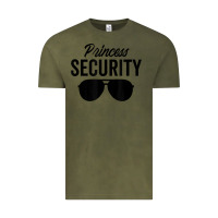Vintage Olive princess security dad boyfriend husband pregnancy t shirt Vintage Tee - linhVisuals