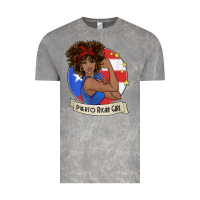Cloud Rock puerto rican girl strong t shirt puerto rico pride boricua Vintage Tee - linhVisuals
