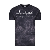 Cloud Black red friday military remember everyone deployed heartbeat t shirt Vintage Tee - linhVisuals