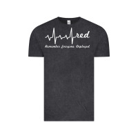 Vintage Black red friday military remember everyone deployed heartbeat t shirt Vintage Tee - linhVisuals