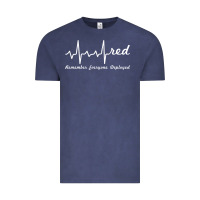 Vintage Denim red friday military remember everyone deployed heartbeat t shirt Vintage Tee - linhVisuals