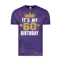 Cloud Purple it's my 60th birthday gift for 60 years old man and woman t shirt Vintage Tee - linhVisuals