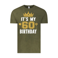 It's My 60th Birthday Gift For 60 Years Old Man And Woman T Shirt Vintage Tee | Teevron