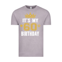 Vintage Zinc it's my 60th birthday gift for 60 years old man and woman t shirt Vintage Tee - linhVisuals
