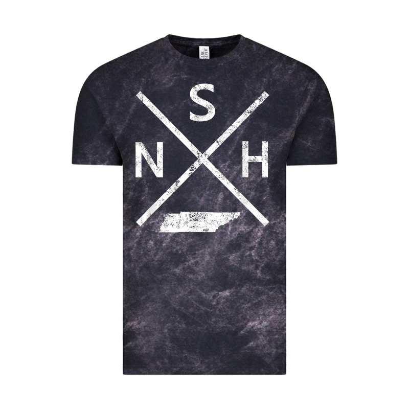 Vintage Nashville Retro Nsh Cross T Shirt Vintage Tee by linhVisuals | Teevron