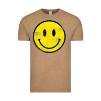 Vintage Coffee vintage retro happy smiley face 80's 90's aesthetic t shirt Vintage Tee - linhVisuals