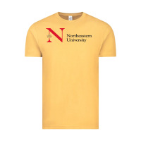 Vintage Mustard The the northeastern Vintage Tee - linhVisuals