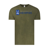 Vintage Olive The university of memphis Vintage Tee - linhVisuals