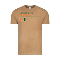 Vintage Camel The university of miami Vintage Tee - linhVisuals