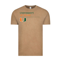 Vintage Coffee The university of miami Vintage Tee - linhVisuals