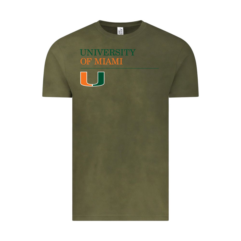 The University Of Miami Vintage Tee by linhVisuals | Teevron