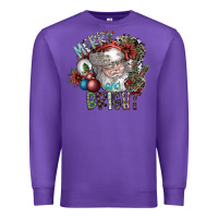 Purple merry and bright Premium Sweatshirt - SublimationCraftShop