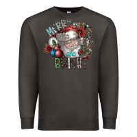 Smoke merry and bright Premium Sweatshirt - SublimationCraftShop