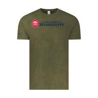 Vintage Olive The university of mississippi Vintage Tee - linhVisuals