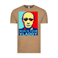 Vintage Coffee who is your vladdy Vintage Tee - linhVisuals