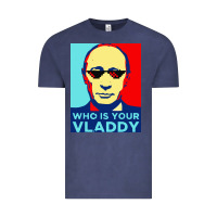 Vintage Denim who is your vladdy Vintage Tee - linhVisuals