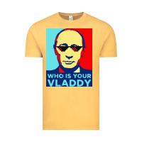 Vintage Mustard who is your vladdy Vintage Tee - linhVisuals
