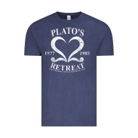 Vintage Denim plato retreat club vintage retro nyc t shirt Vintage Tee - linhVisuals